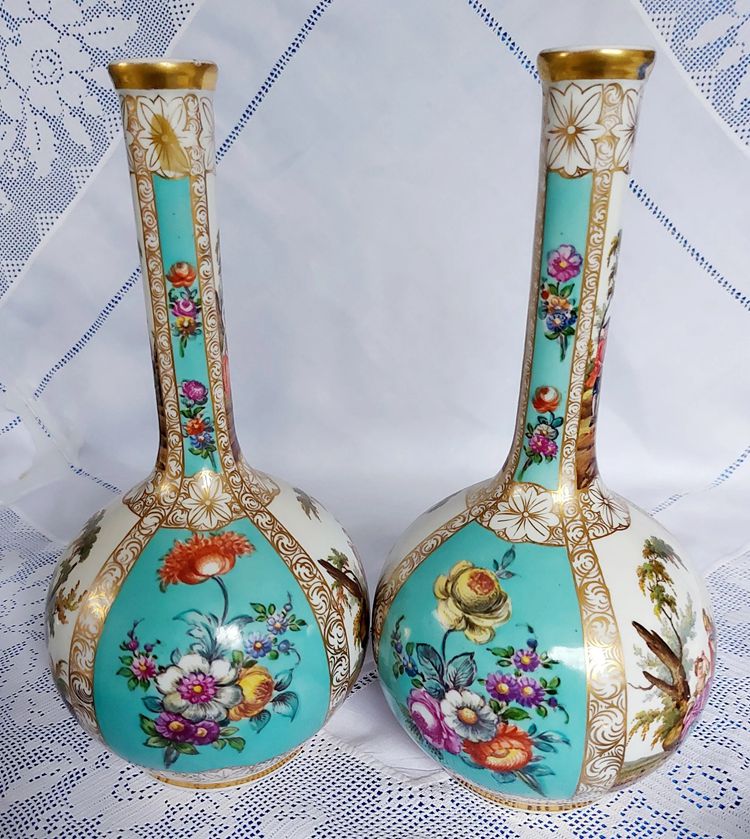 German Dresden Vases ($450-$8,500)