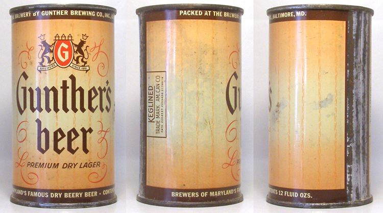 Gunther's Beer Can