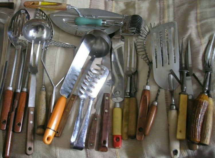 Job Lot of Collectable Vintage Kitchen Tools