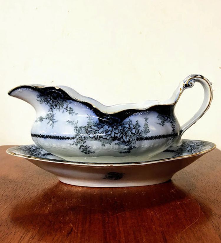 Late Victorian Flow Blue – 1885 to 1920
