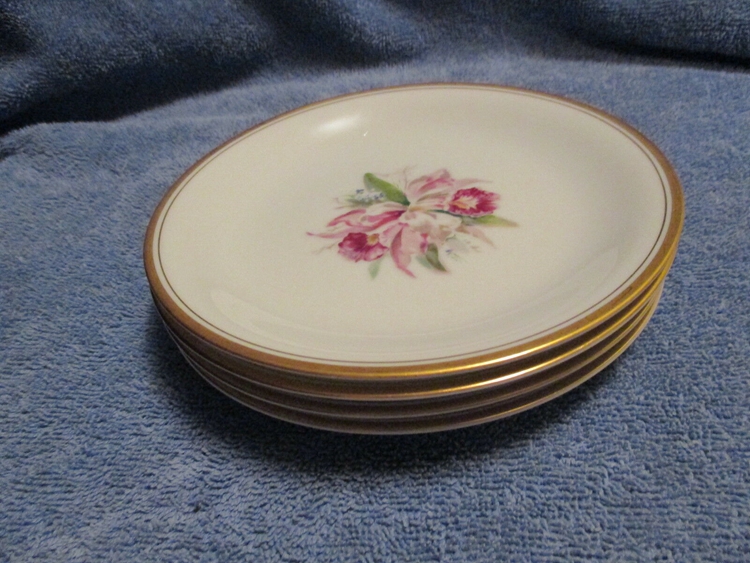 NORITAKE china N19 Orchid Bread and Butter Plate