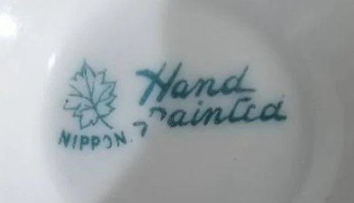 Noritake stamp contained the words Hand Painted Nippon