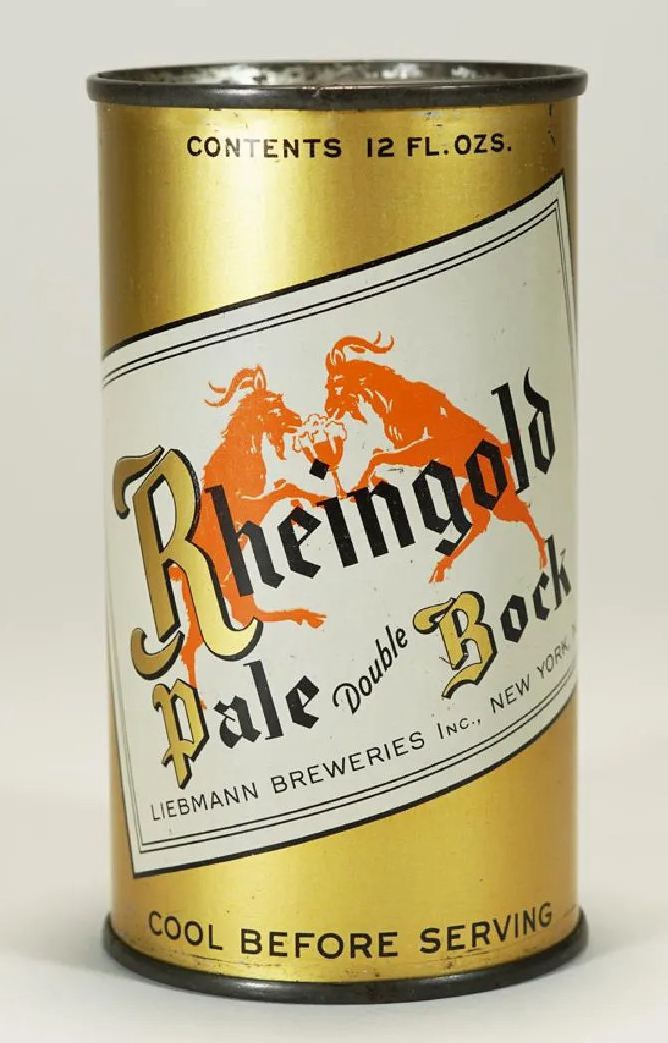 Rheingold Pale Double Bock Beer Can