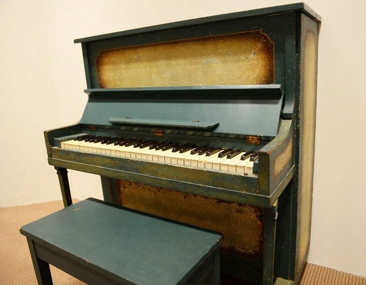 The Green Piano From The Film Casablanca