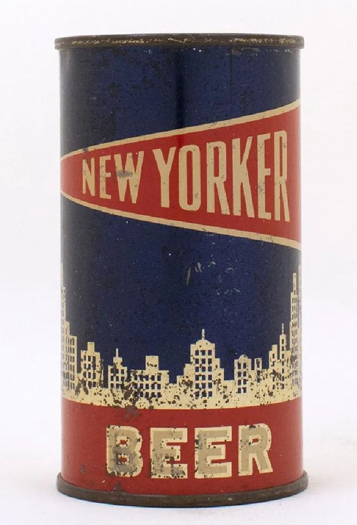 The New Yorker Beer Can