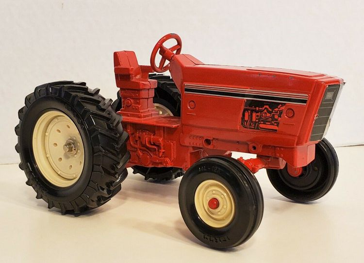 Vintage 1980s Ertl International Row Crop Farm Tractor