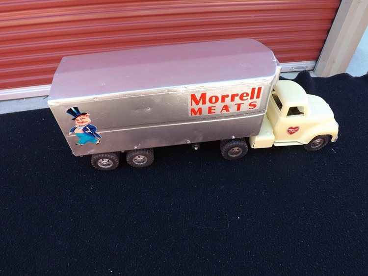 Vintage Tonka Marrell Meat Refrigerated Truck
