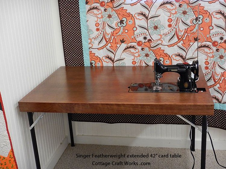 singer featherweight ext sewing table