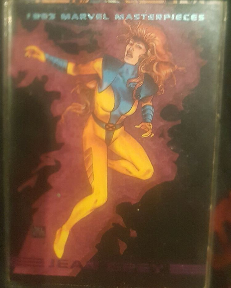 1993 Marvel Masterpieces Jean Grey Card