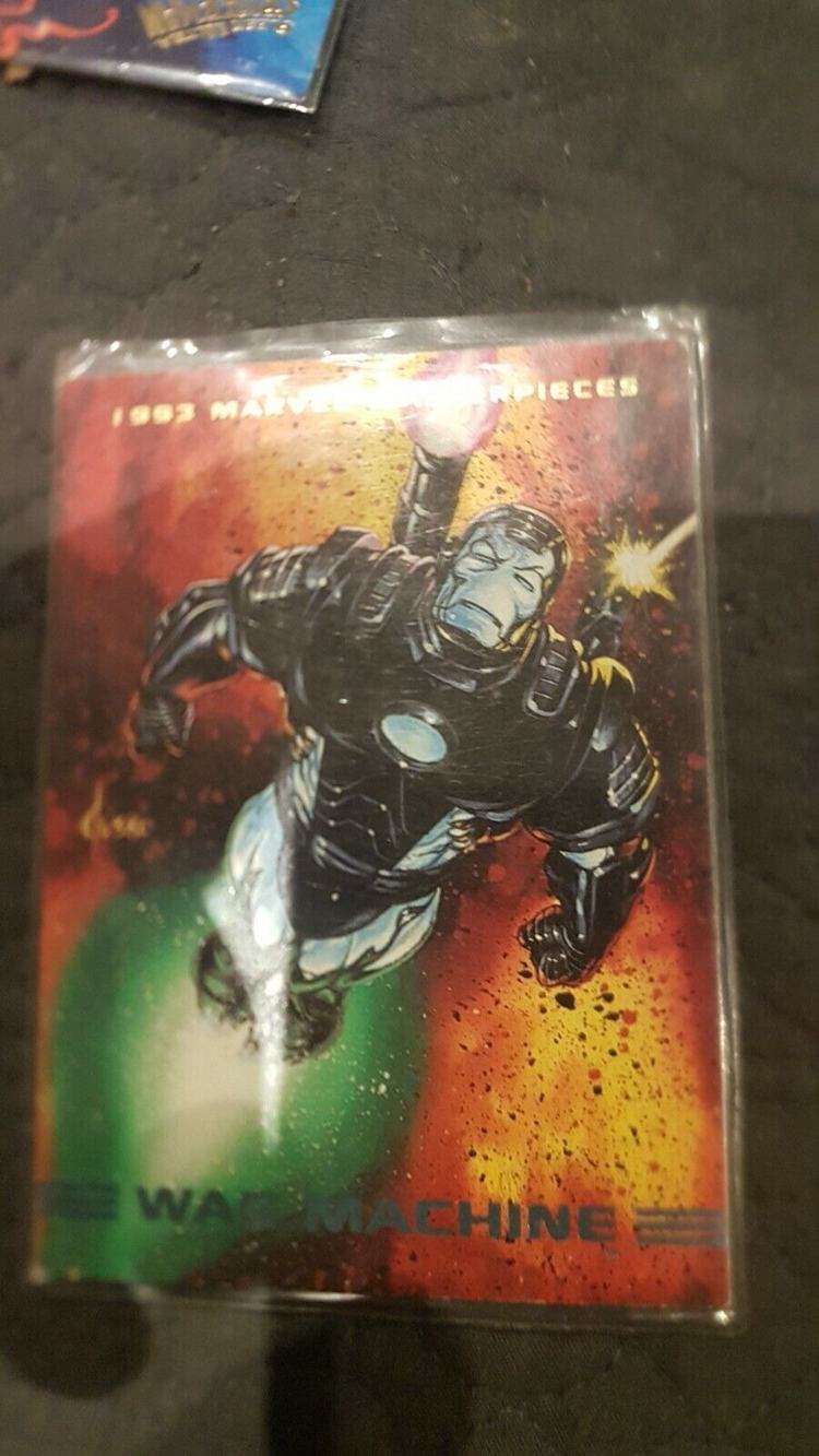 1993 Marvel Masterpieces War Machine Card
