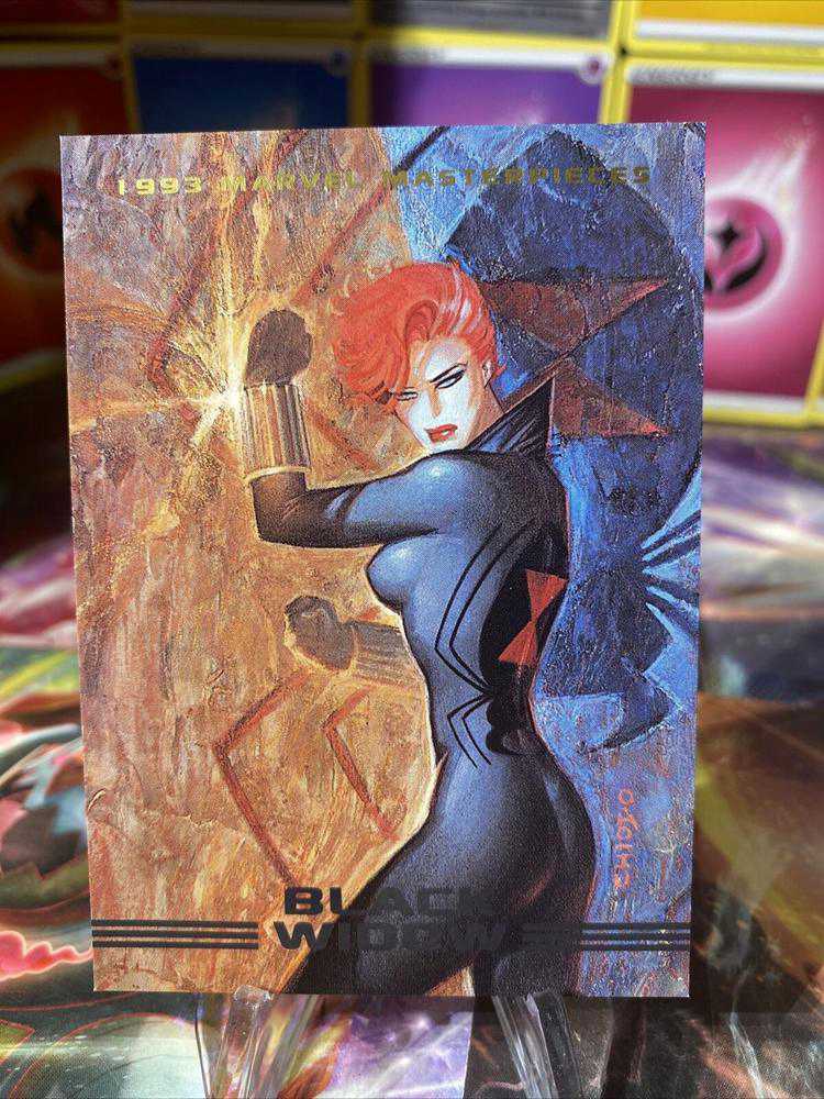 1993 SkyBox Marvel Masterpieces Black Widow