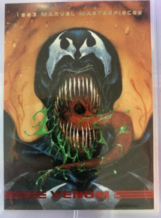 1993 Skybox Marvel Masterpieces Promo Card Prototype Venom
