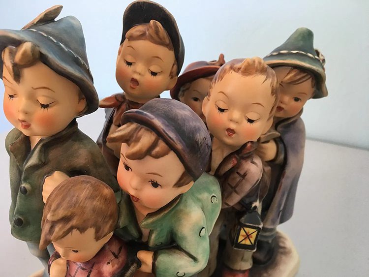 Adventure Bound and Group Hummel Figurines (1955) sold between $3,750 – $3,900