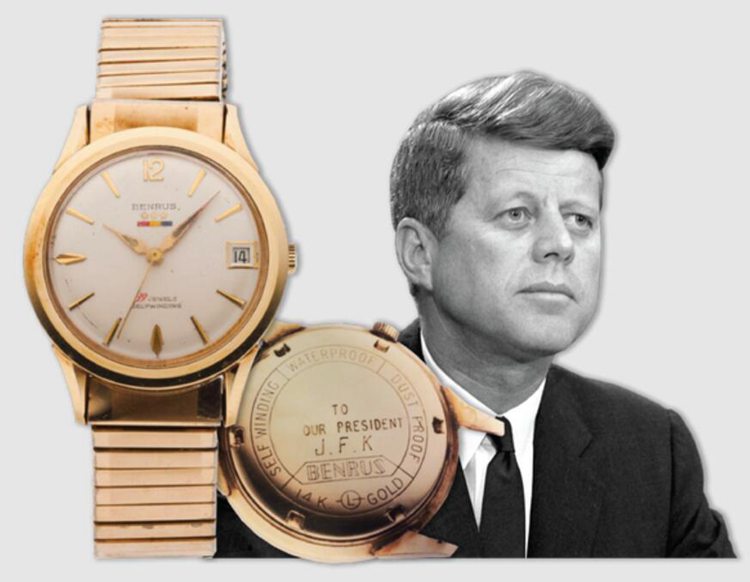 Benrus Custom-Made Watch For John F. Kennedy