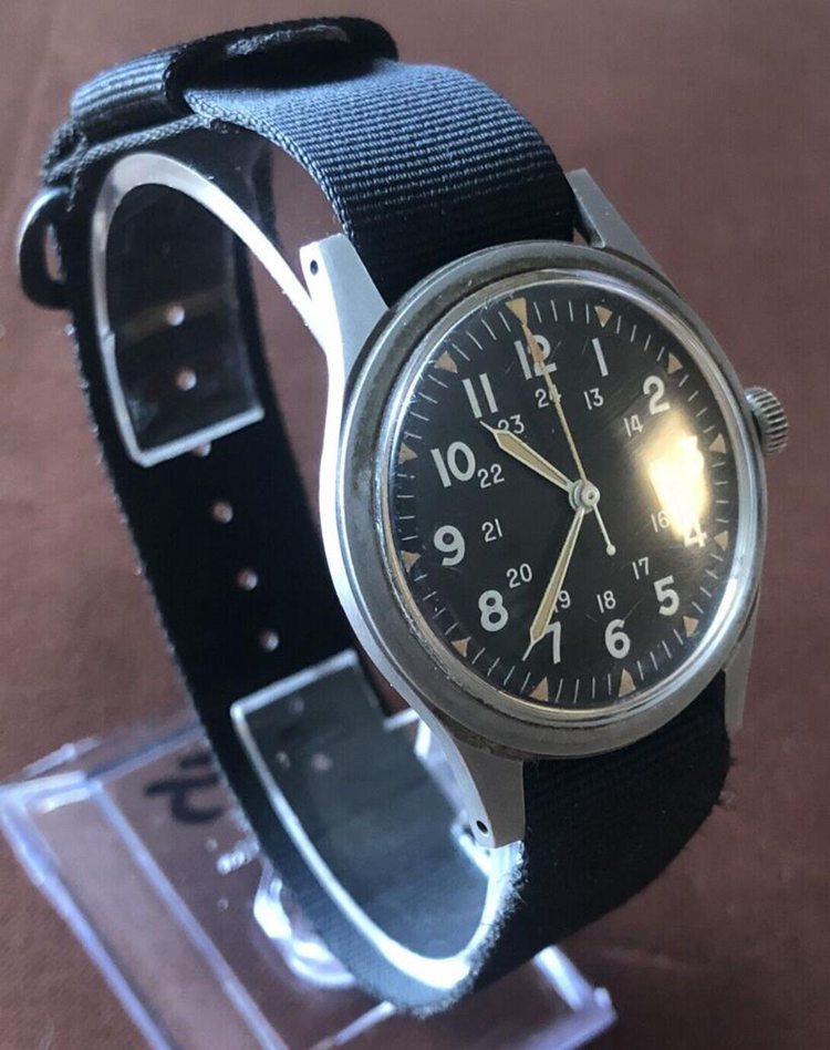 Benrus Military Watch MIL-W-3818B DTU-2A,P Vintage Wristwatch