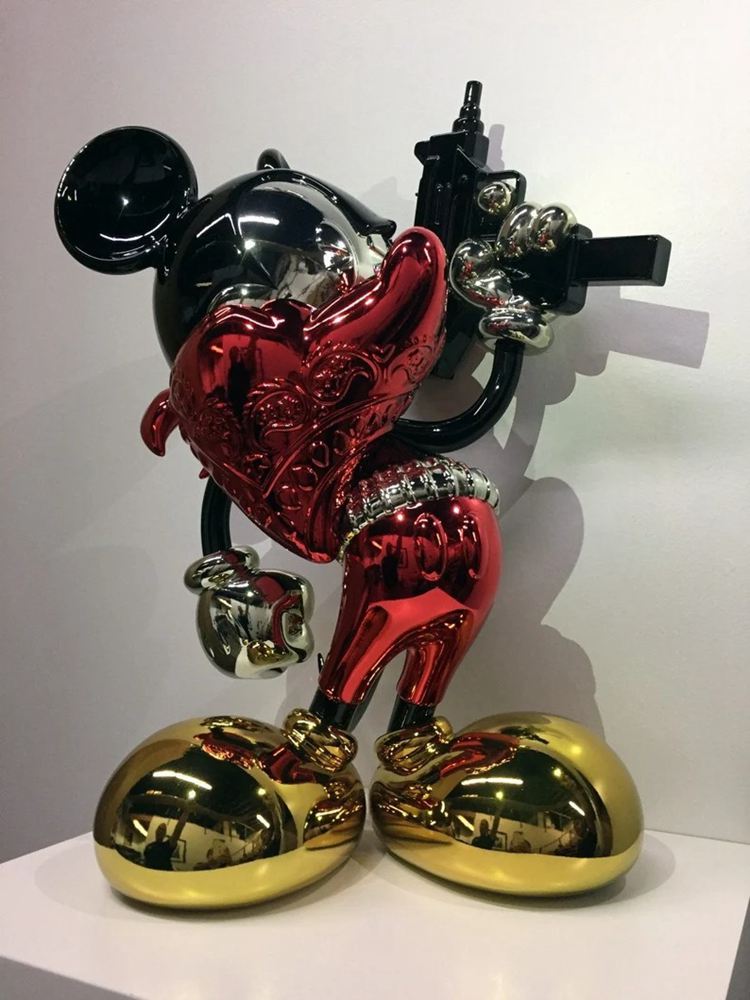 Custom Gangsta Mickey Mouse 6.10 ft Statue Doll
