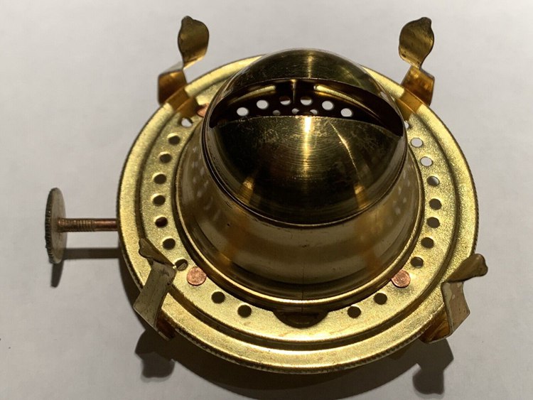 Oil Kerosene Lamp Coronet Brass
