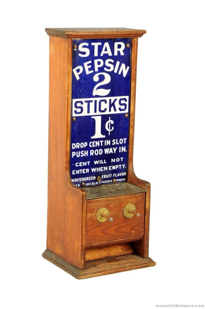 Star Pepsin gum machine sold for $27,600