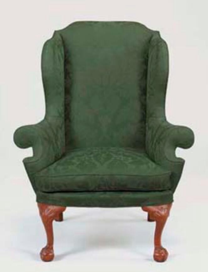 The Morris-Murray Family Chippendale Mahogany Easy Chair