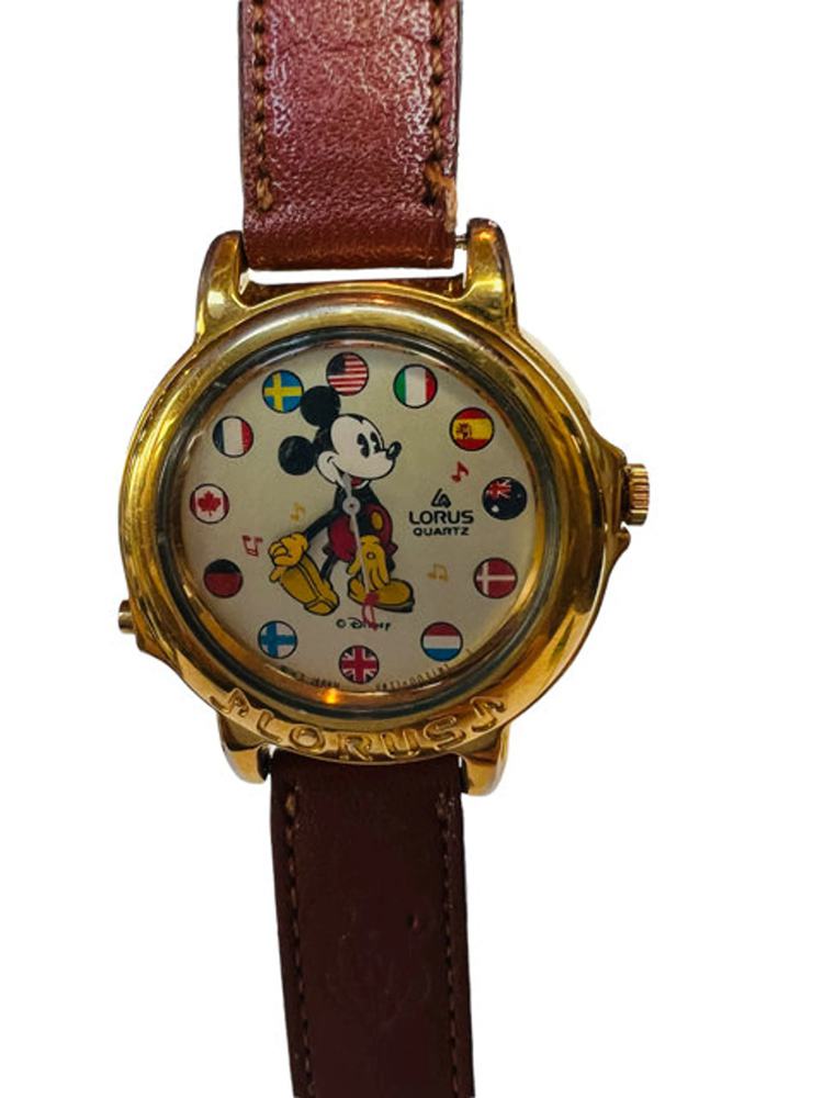 1960s battery-powered Mickey Mouse watch