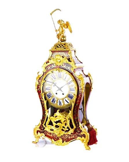 Antique Mantel Boulle Clock