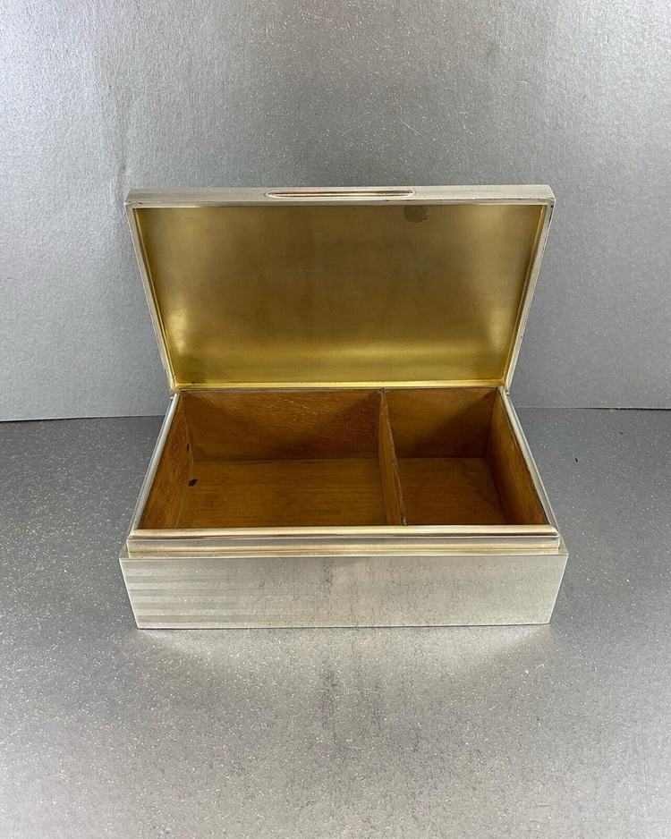 Birks Sterling Silver Cigar Box