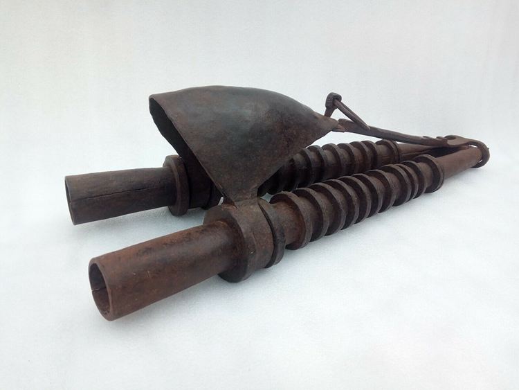 Hand Forged Iron Air Blower