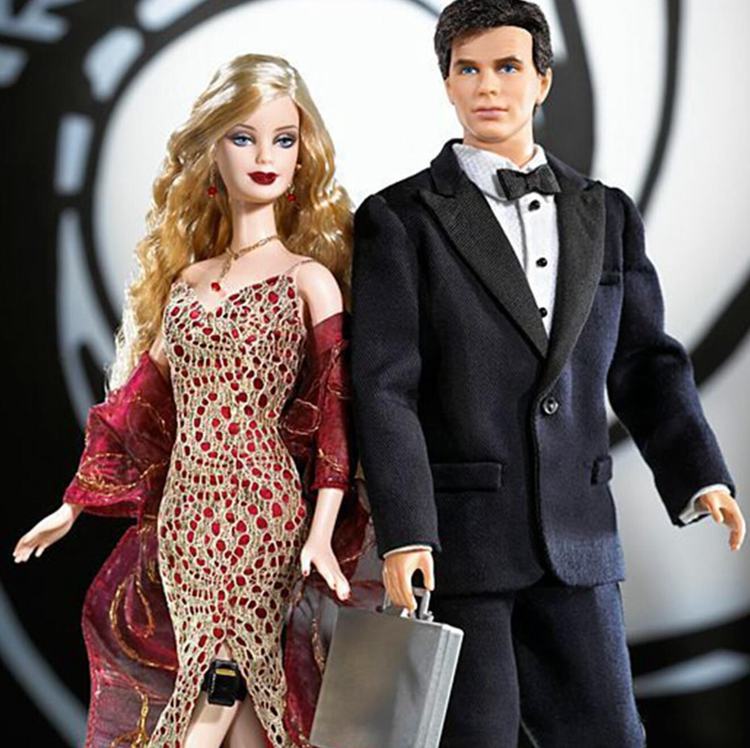 James Bond 007 Ken and Barbie