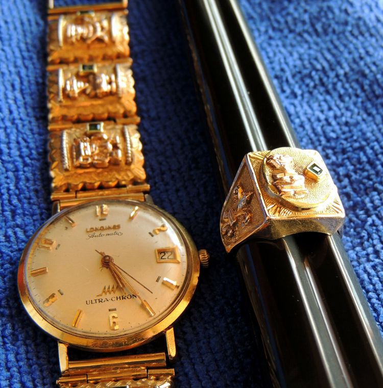 Longines Wittnauer 18k Gold Watch