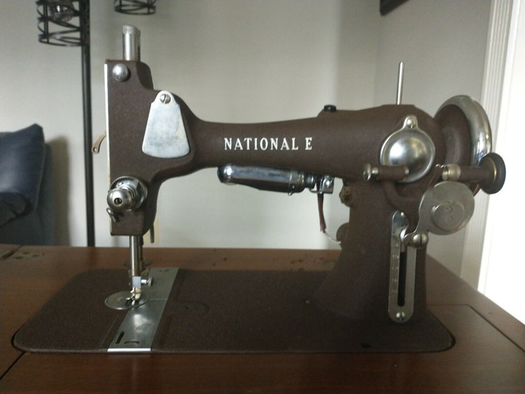 National Sewing Machine Model A with cabinet Price