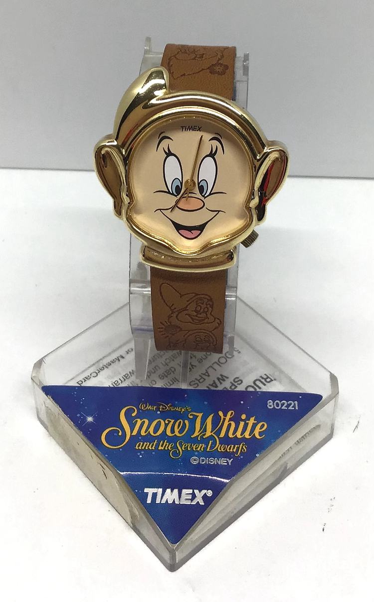 snow white-themed watch from the 1980s
