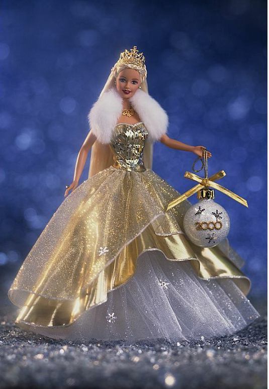 2000 Celebration Holiday Barbie Doll