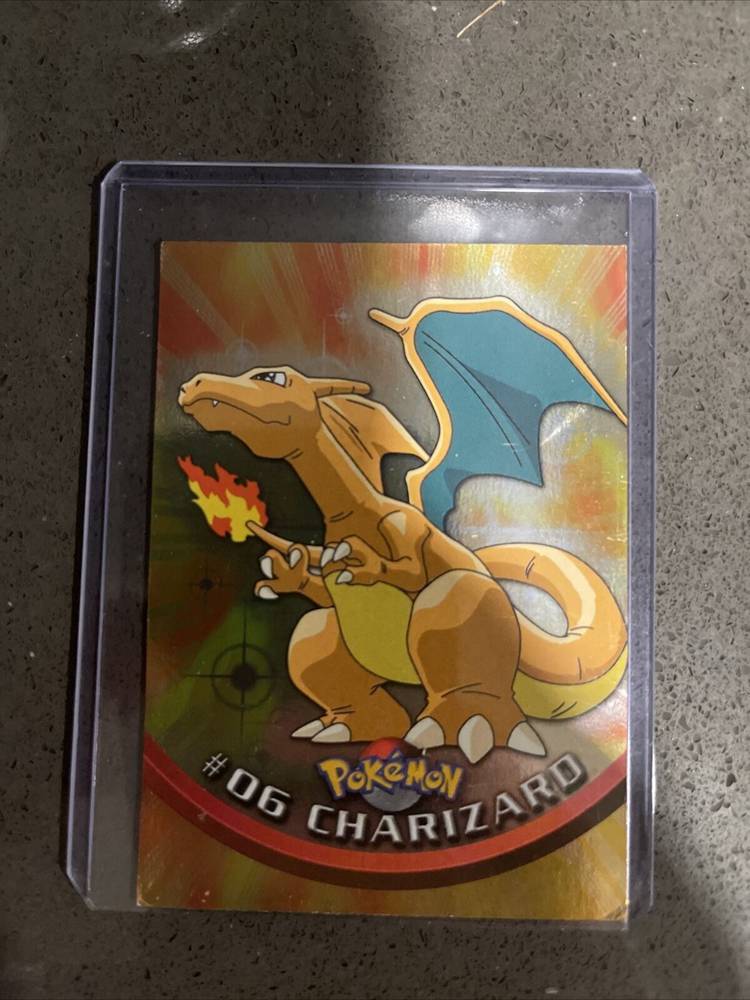 2000 Topps Chrome Series 1 Tekno Charizard Pokemon Card