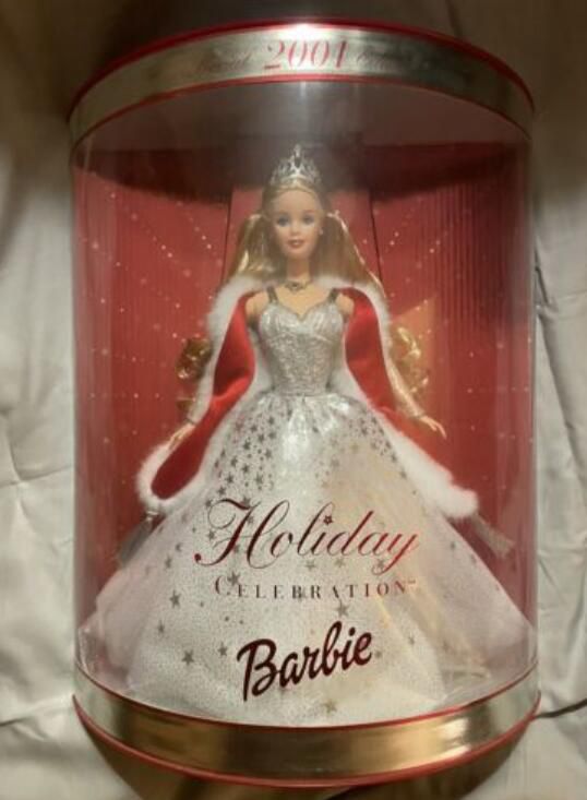 2001 Holiday Celebration Barbie Doll