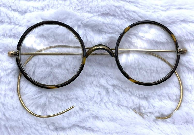 Antique 12K Yellow Gold Reading Glasses