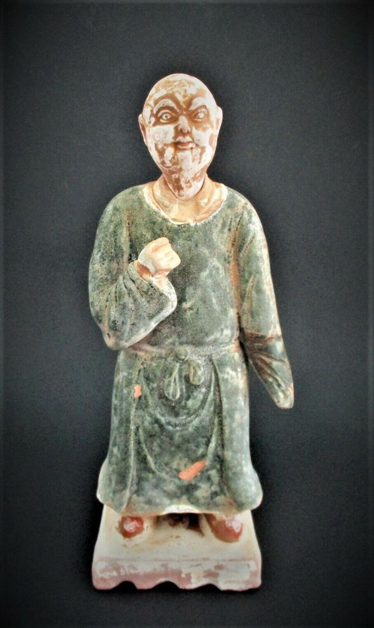 Antique Chinese Ming Dynasty Period Statue Figurine with Ming Mark sold for $159.00