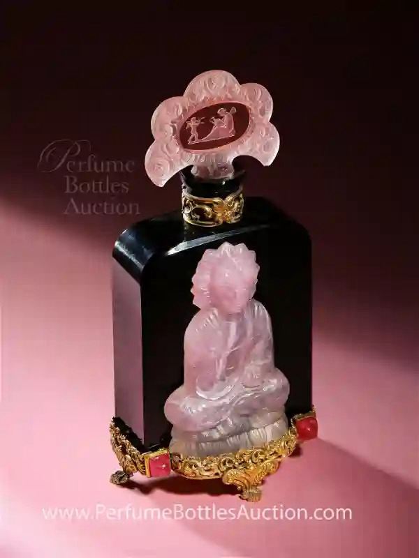 Czech Hoffman Rare Art Deco Perfume Bottle