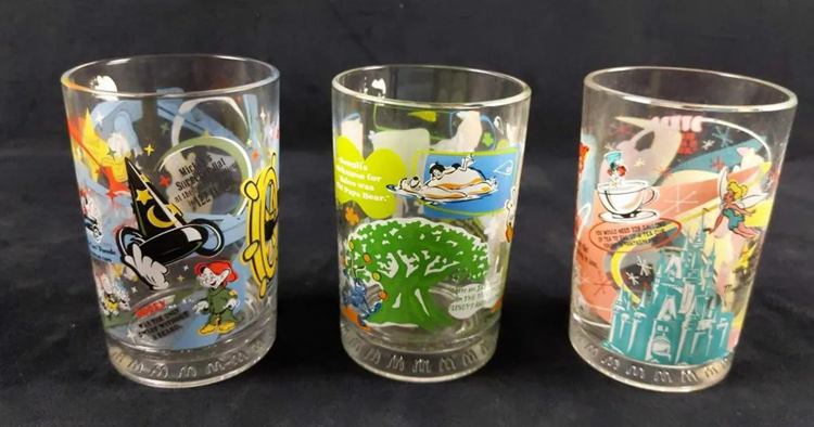 Disney 100 Years Collection McDonald's Glasses