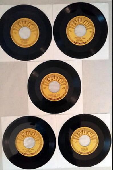 Elvis Presley Sun Records 45's - Original - 5 Record Set