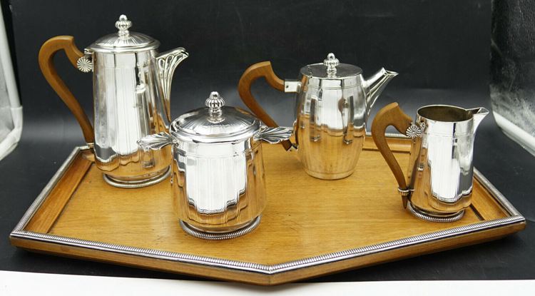 French Art Deco Tea Set