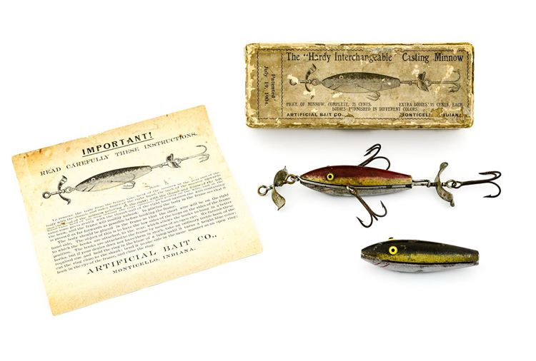 Hardy’s Interchangeable Casting Minnow Fishing Lure