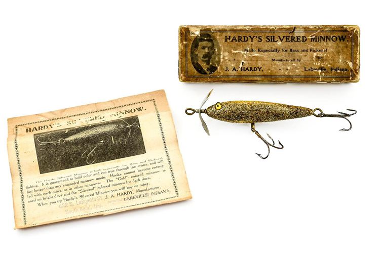 Hardy’s Silvered Minnow Fishing Lure
