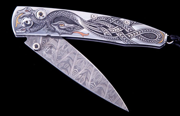  Lancet Ouroboros Knife by William Henry