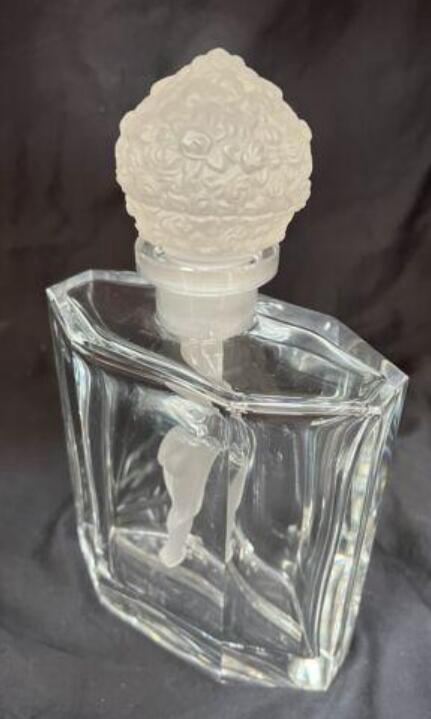 Large Crystal Hoffman Antique Perfume Bottle – Circa 1800