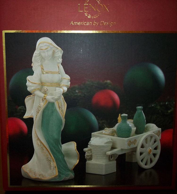 Perfume Seller With Cart from First Blessing Nativity Collection