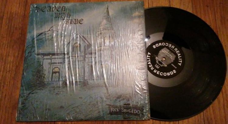 RICK SAUCEDO Heaven Was Blue LP REALITY RECORDS Private Press Acid Psych Rock