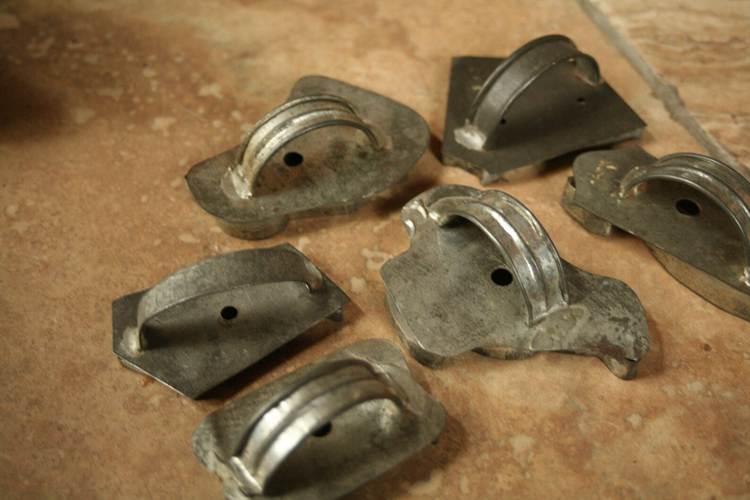 Set of Old Tin Cookie Cutters