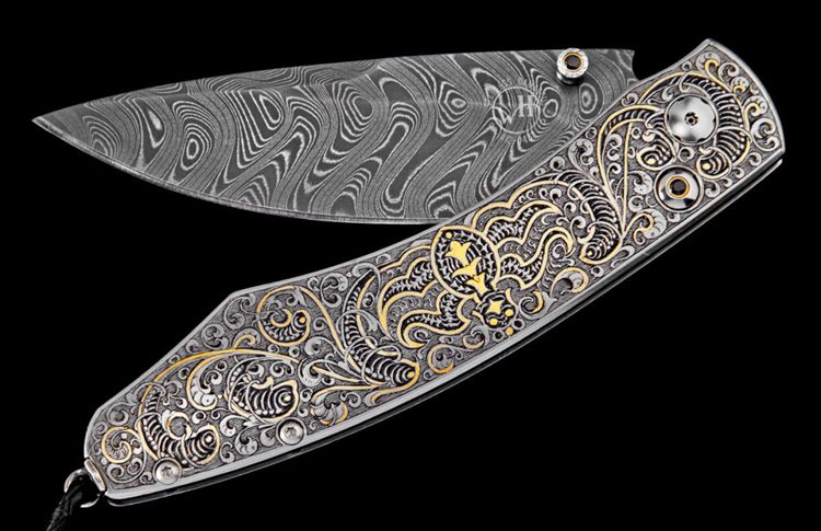 Spearpoint Lace Knife by William Henry