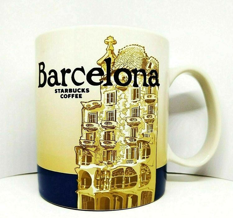 Starbucks Mug Barcelona City Global Icon Collector Spain 2012