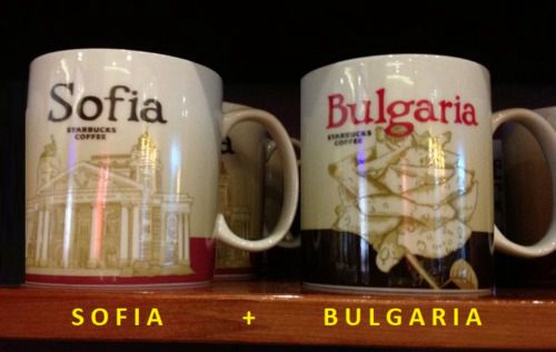 Starbucks Sofia and Bulgaria Global Icon Collector Coffee mug